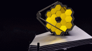 James Webb Space Telescope Primary Mirror in Space