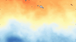 Sea Surface Temperatures Around Moorea