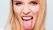 Adult Woman Tongue