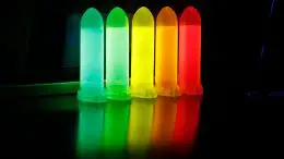 Aqueous Solution of Quantum Dots Luminescence