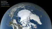 Arctic Sea Ice Minimum Extent 2021