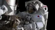 Astronaut Koichi Wakata Spacewalk