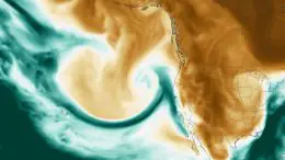 Atmospheric River California January 2023