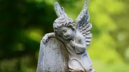 Child Angel Statue