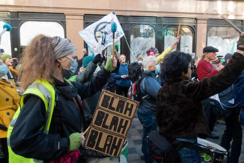 COP26 Demonstrators