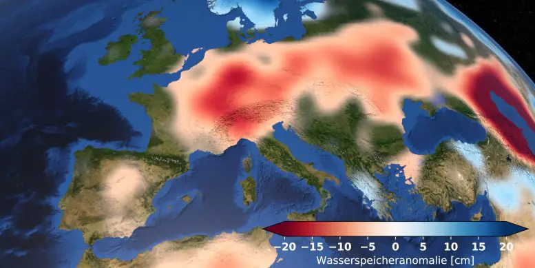 Drought in Europe in 2019