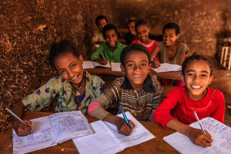 East Africa School Children Class