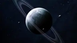 Exoplanet With Rings