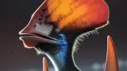 Feathered Pterosaur Tupandactylus Crop