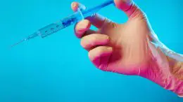 Flu Vaccine Syringe