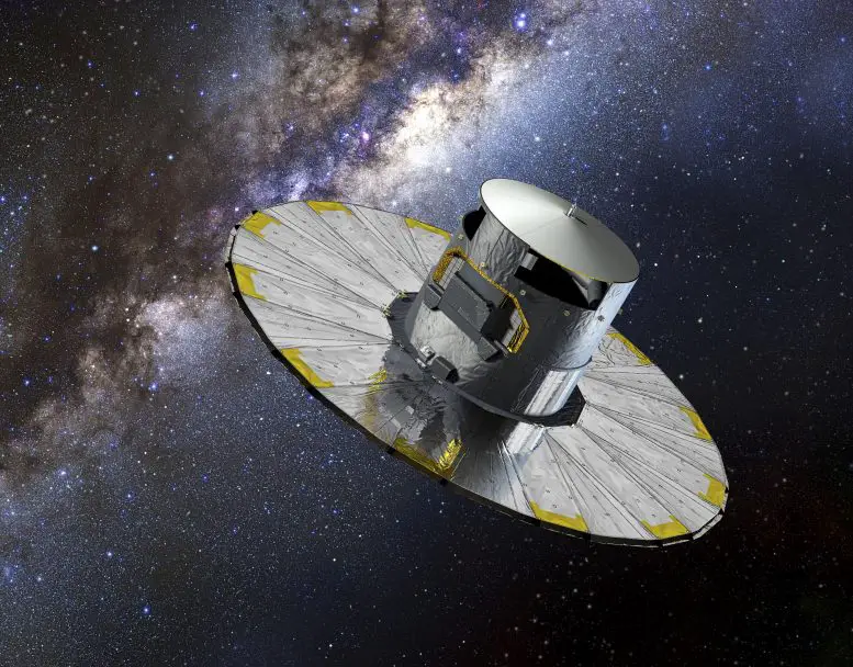 Gaia Spacecraft Artist's Impression