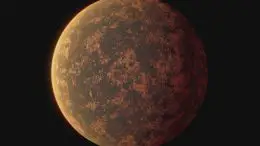 LHS 3844b Exoplanet Rendering