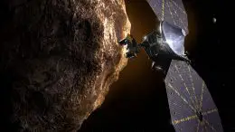 Lucy Spacecraft at Trojan Asteroid