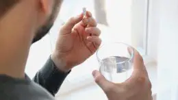 Man Pill Water