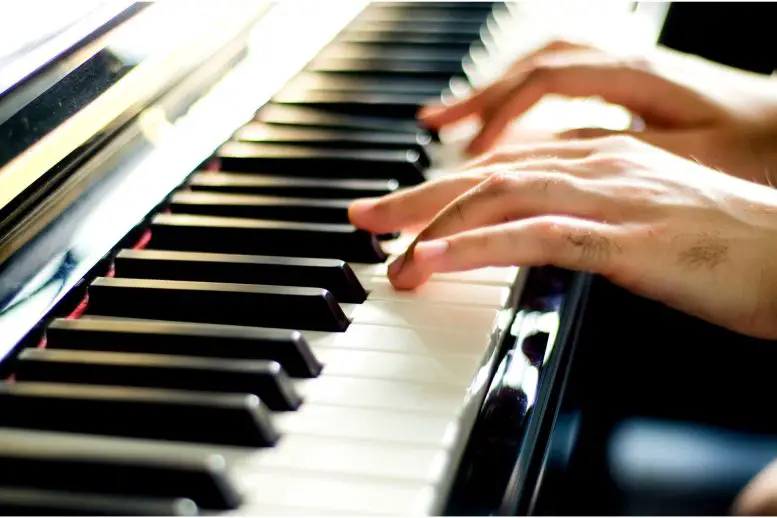 Man Playing Piano