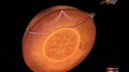 Mars Meteorite Impact S1000a Representation