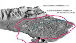 Martian Landscape Coprates Labes Valles Marineris