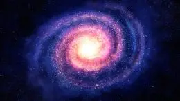 Mysterious Spiral Galaxy Concept