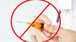 No Injection Red Circle