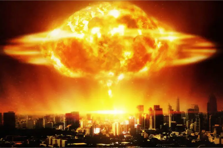 Nuclear Explosion Nuke City