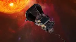 Parker Solar Probe Spacecraft Approaching Sun