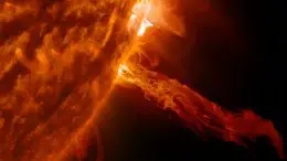 Plasma Bursting From the Sun