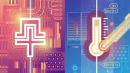 Quantum Thermometer for Microwaves