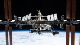 Space Station Pictured From SpaceX Crew Dragon November 2021