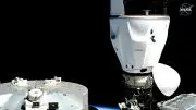 SpaceX Dragon Freedom Capsule Docked to Space Station