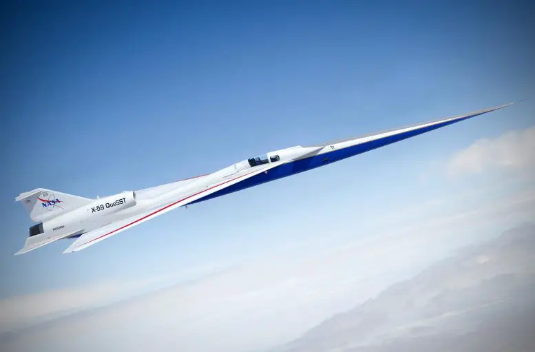 X-59 Quiet SuperSonic Technology Aircraft